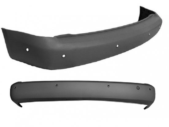 Acceder a la pieza Parachoques trasero negro 6 sensores [Van Combi] corto