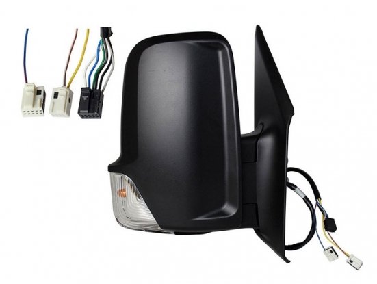 Acceder a la pieza Retrovisor derecho electrico térmico + intermitente + side [Brazo corto] 