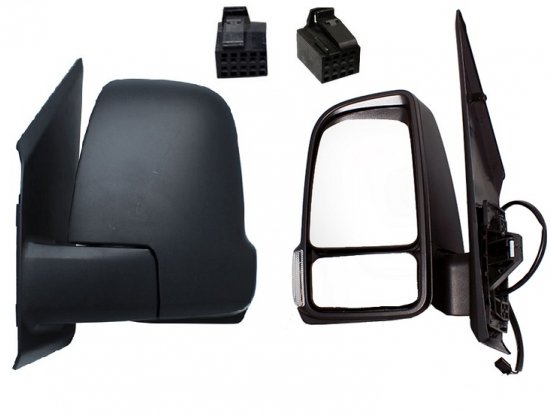 Acceder a la pieza Retrovisor derecho electrico termico + intermitente [Brazo corto]