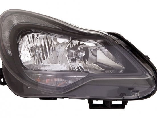 Acceder a la pieza Faro derecho H1 + H7 [Negro]