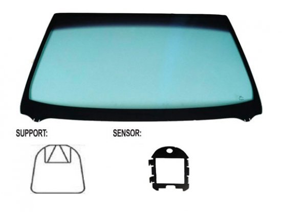 Acceder a la pieza Parabrisas tintado verde control solar + sensor