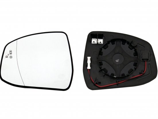 Acceder a la pieza Cristal + soporte convexo izquierdo térmico con side (4 pins)