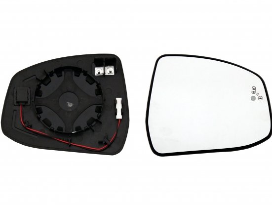 Acceder a la pieza Cristal + soporte retrovisor convexo derecho térmico SIDE