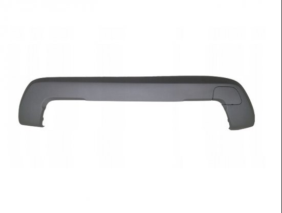 Acceder a la pieza Protección parachoques trasero negro