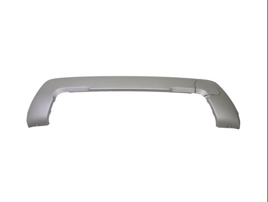 Acceder a la pieza Protección parachoques trasero gris plata