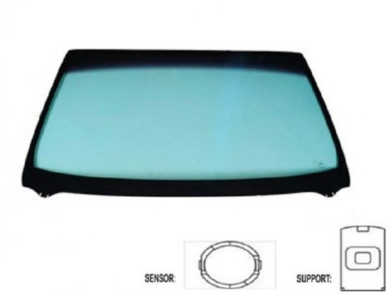Acceder a la pieza Parabrisas tintado verde control solar sensor