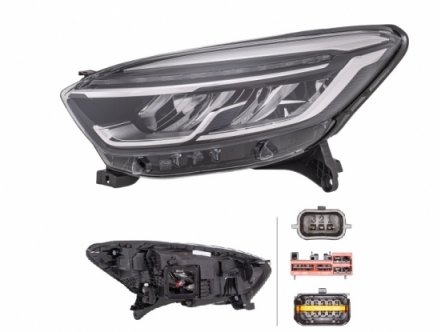 Acceder a la pieza Faro izquierdo LED [Hella]
