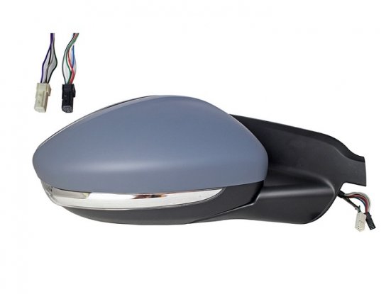 Retrovisor izquierdo eléctrico térmico abatible imprimado + piloto + detector + sonda CITROEN C4 CACTUS Completo, con carcasa para pintar del color del vehículo, intermitente y cristal convexo. Ajuste interior eléctrico, térmico, abatible eléctricamente c pour CITROEN C4 CACTUS Retrovisor izquierdo eléctrico térmico abatible imprimado + piloto + detector + sonda CITROEN C4 CACTUS Completo, con carcasa para pintar del color del vehículo, intermitente y cristal convexo. Ajuste interior eléctrico, térmico, abatible eléctricamente c pour CITROEN C4 CACTUS