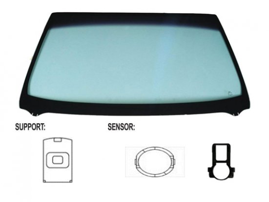 Acceder a la pieza Parabrisas tintado verde acústico + sensor + camara (5 puertas - familiar)