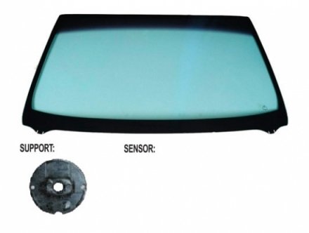 Acceder a la pieza Parabrisas tintado verde control solar