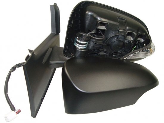 Retrovisor izquierdo eléctrico imprimado, convexo, térmico, abatible + intermitente 5ptas TOYOTA-YARIS  pour TOYOTA YARIS   pour TOYOTA YARIS