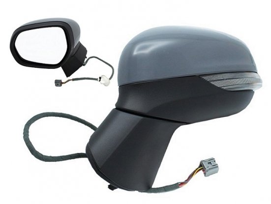 Retrovisor izquierdo eléctrico térmico, abatible imprimado + piloto + cortesia FORD PUMA  pour FORD PUMA Retrovisor izquierdo eléctrico térmico, abatible imprimado + piloto + cortesia FORD PUMA  pour FORD PUMA