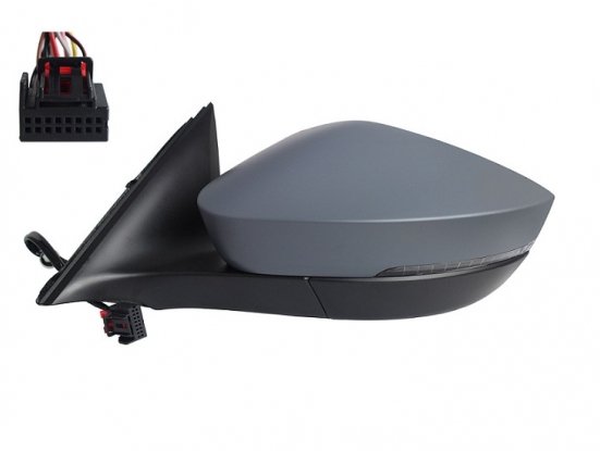 Acceder a la pieza Retrovisor izquierdo eléctrico, térmico, imprimado + intermitente