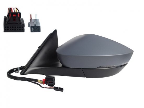 Acceder a la pieza Retrovisor izquierdo eléctrico, térmico, abatible, imprimado + intermitente + side