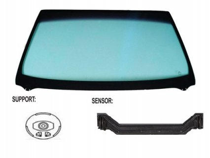 Acceder a la pieza Parabrisas tintado verde control solar Acceder a la pieza Parabrisas tintado verde control solar