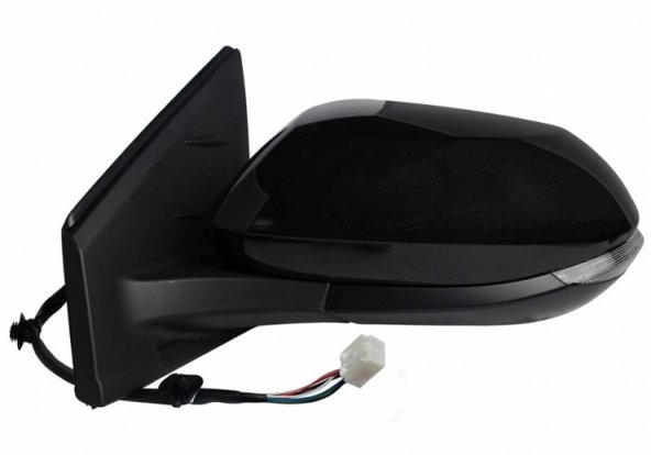 Acceder a la pieza Retrovisor eléctrico izquierdo, convexo, térmico, imprimado, abatible, con intermitente, LED, side (5 puertas) (8 pines)