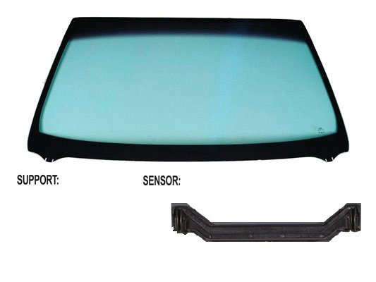 Acceder a la pieza Parabrisas tintado verde control solar