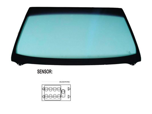 Acceder a la pieza Parabrisas tintado verde control solar + sensor
