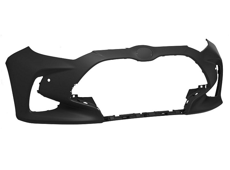 Acceder a la pieza Parachoques delantero negro Sensores