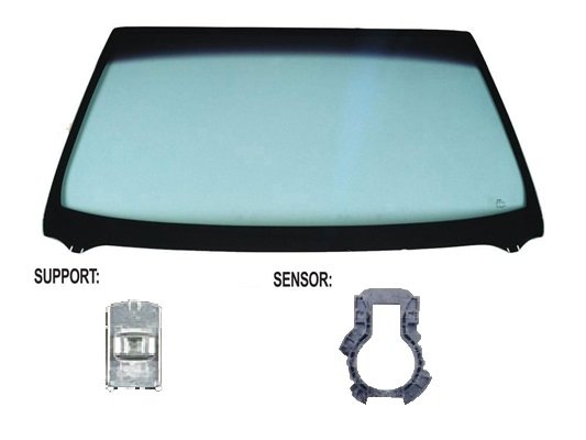 Acceder a la pieza Parabrisas tintado verde acústico + sensor