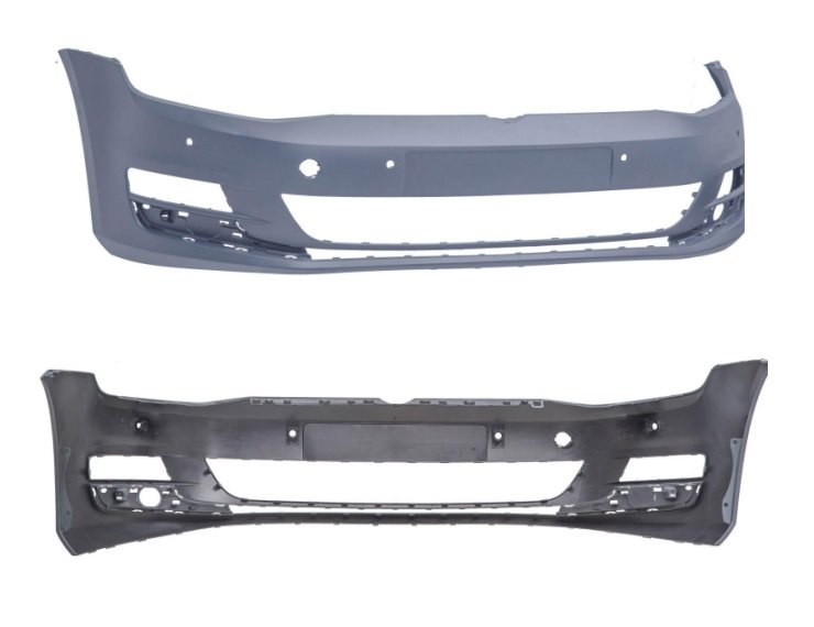 Parachoques delantero imprimado para 4 sensores pour VOLKSWAGEN GOLF   pour VOLKSWAGEN GOLF