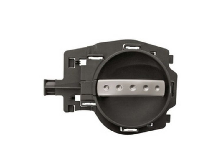 Acceder a la pieza Manilla interior delantera/trasera izquierda con palanca plata y base negra