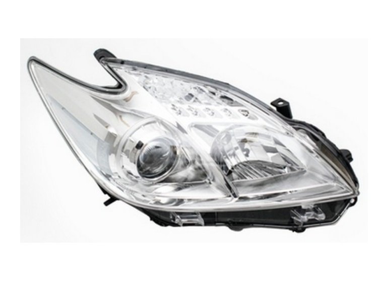 Acceder a la pieza Faro eléctrico derecho cromado H11 + HB3