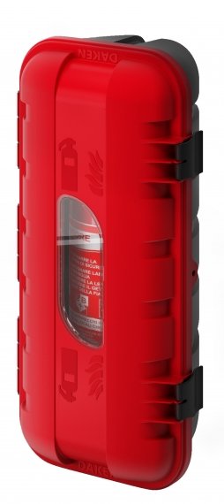 Acceder a la pieza Cajón extintor homologado 6kg.