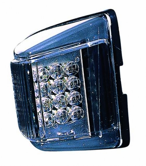 Acceder a la pieza Piloto delantero derecho cromado LED