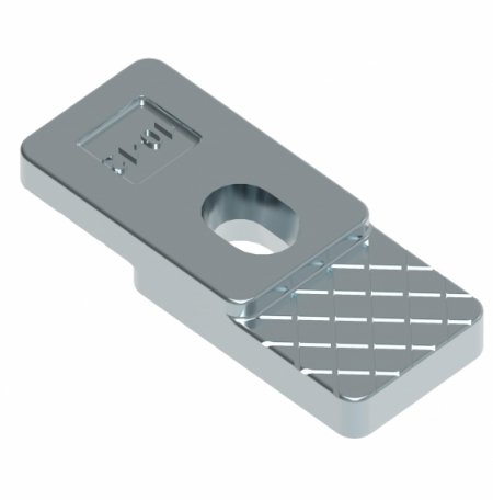 Acceder a la pieza Soporte fijación chasis 125x50x20