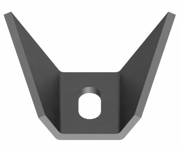 Acceder a la pieza Soporte de chasis en U 115x66x60 (Acero) (E=5)