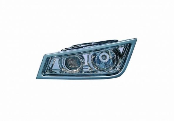 Acceder a la pieza Proyector antinieblas izquierdo cromado H3