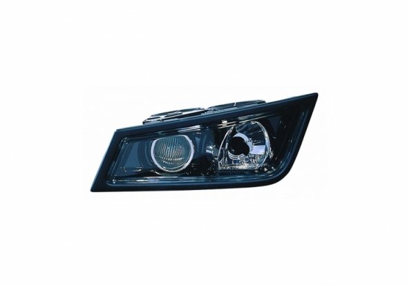 Acceder a la pieza Proyector antinieblas izquierdo negro H3 + H7