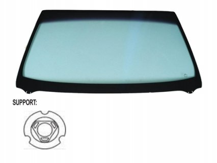 Acceder a la pieza Parabrisas tintado verde (44mm)