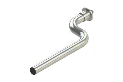 Acceder a la pieza Soporte guardabarros curvado con tornillo 665 x Ø42