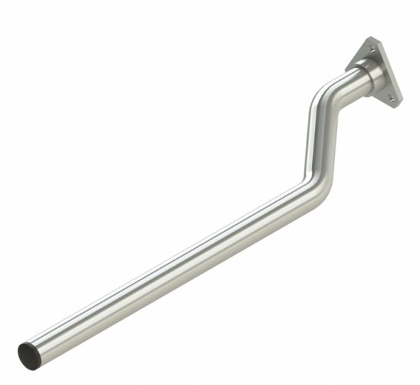 Acceder a la pieza Soporte guardabarros curvado 750 x Ø42