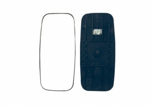Acceder a la pieza Cristal + soporte reversible, convexo, térmico, 24V (Clase II)