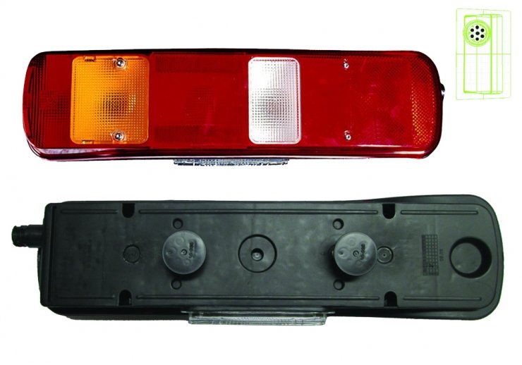 Piloto trasero derecho + alarma pour VOLVO FM 9  pour VOLVO FM 9