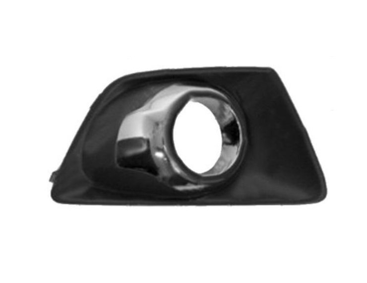 Rejilla derecha del parachoques delantero con agujero antiniebla y marco cromado pour FORD ECOSPORT  pour FORD ECOSPORT