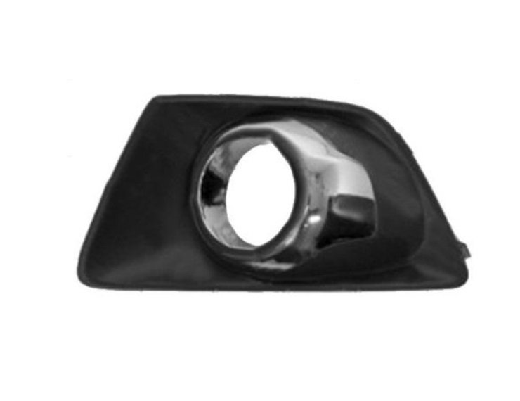 Rejilla izquierda del parachoques delantero con agujero antiniebla y marco cromado pour FORD ECOSPORT  pour FORD ECOSPORT