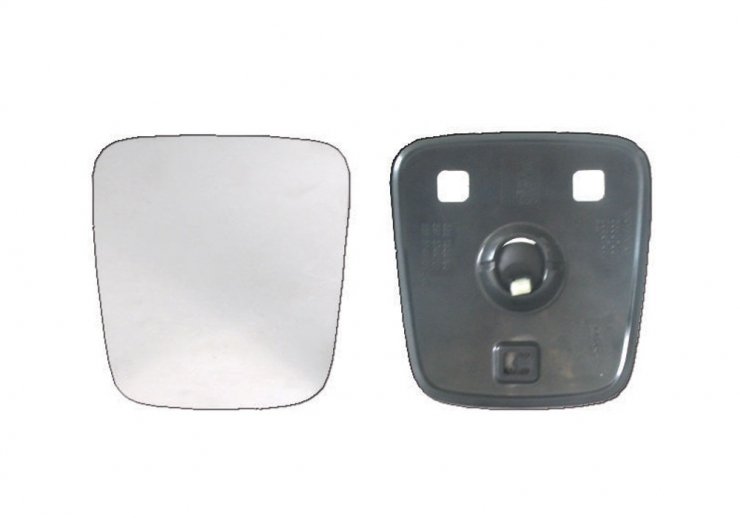 Acceder a la pieza Cristal + soporte reversible convexo y térmico, 24V (Clase IV)