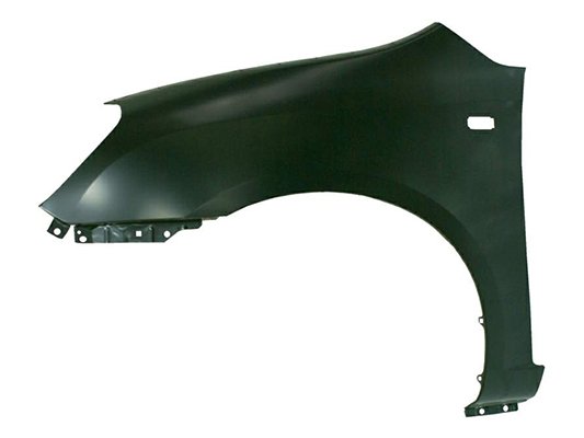 Acceder a la pieza Aleta delantera izquierda con agujero piloto