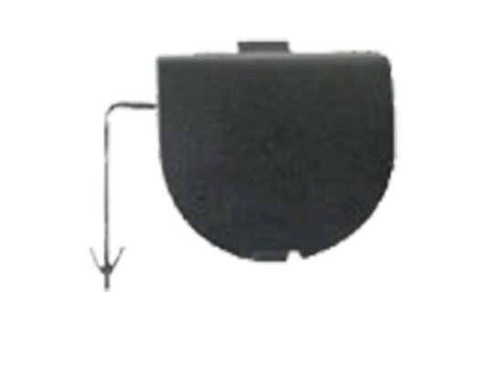 Acceder a la pieza Tapa gancho parachoques trasero negro