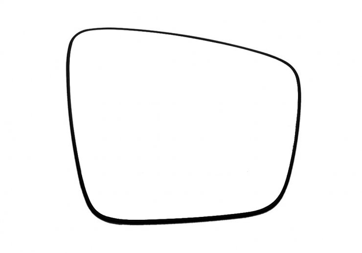 Acceder a la pieza Cristal + soporte derecho convexo, térmico (2 pins)