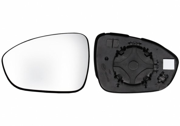 Acceder a la pieza Cristal + soporte izquierdo convexo