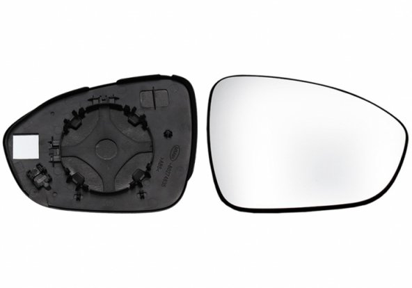 Acceder a la pieza Cristal + soporte derecho convexo