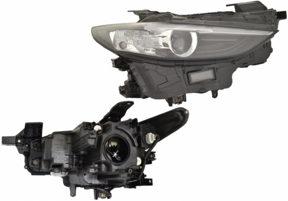 Acceder a la pieza Faro eléctrico derecho LED (motor)