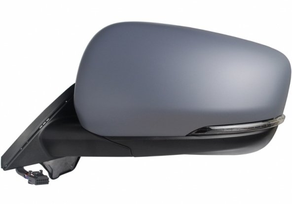 Acceder a la pieza Retrovisor eléctrico izquierdo, asférico, imprimado, con intermitente, abatible, con side y LED (10 pines) Acceder a la pieza Retrovisor eléctrico izquierdo, asférico, imprimado, con intermitente, abatible, con side y LED (10 pines)
