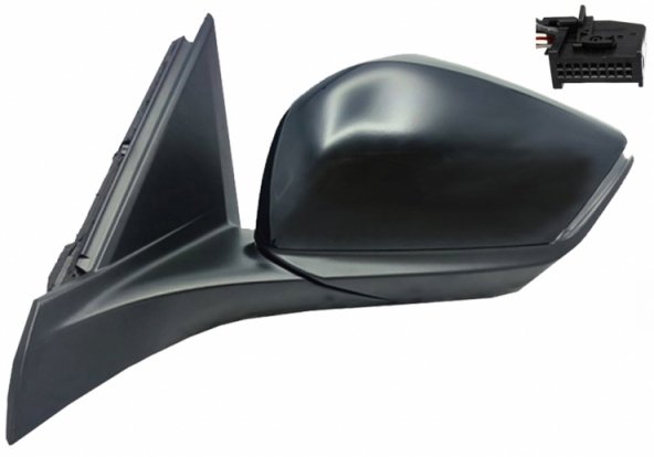 Acceder a la pieza Retrovisor eléctrico izquierdo, convexo, térmico y con intermitente (8 pines)