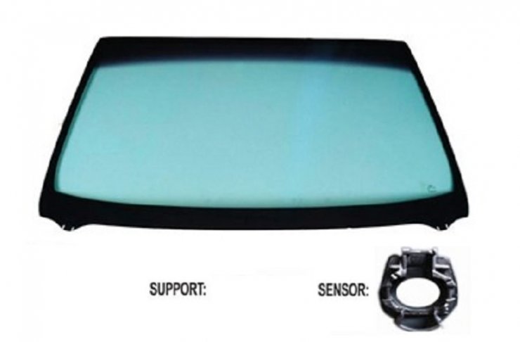 Acceder a la pieza Parabrisas verde control solar 